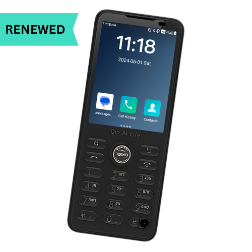 Qin Kosher Phone 4G (Renewed)